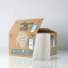Oecolife - Milieuvriendelijk keukenpapier - RECYCLED - Bulkverpakking 9 rollen