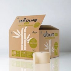 Oecolife - Milieuvriendelijk toiletpapier - BAMBOE - Bulkverpakking 27 rollen