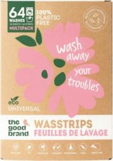The Good Brand wasstrips - MAXIPACK - 64 wasbeurten - FRIS
